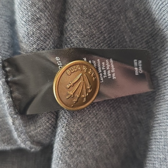 Rag & Bone Charcoal Gray Merino Wool Blazer. Size Extra Small - Picture 9 of 11